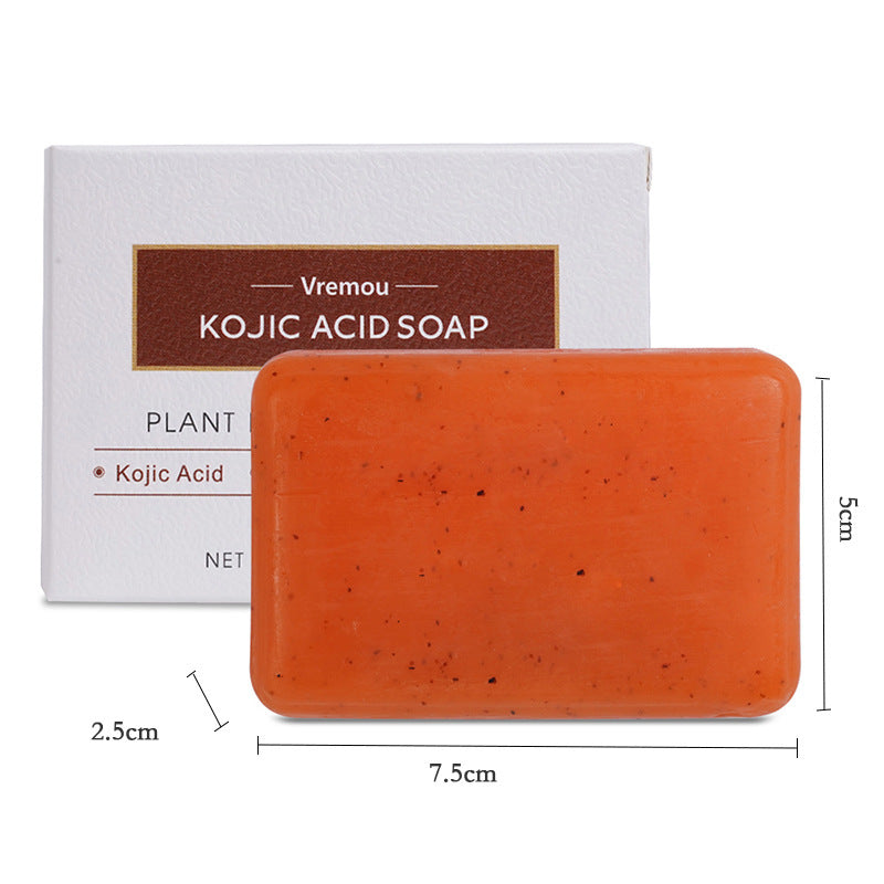 Ginger Kojic Acid Soap Lavender Milk Wood