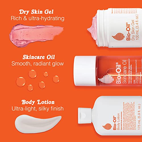 Bio-Oil Skincare Body Oil Serum, Face and Body Moisturizer with Vitamin E & A, for Scars, Stretch Marks, Sensitive Skin, All Skin Types, Dermatologist Recommended, Non-Comedogenic, 2 Oz