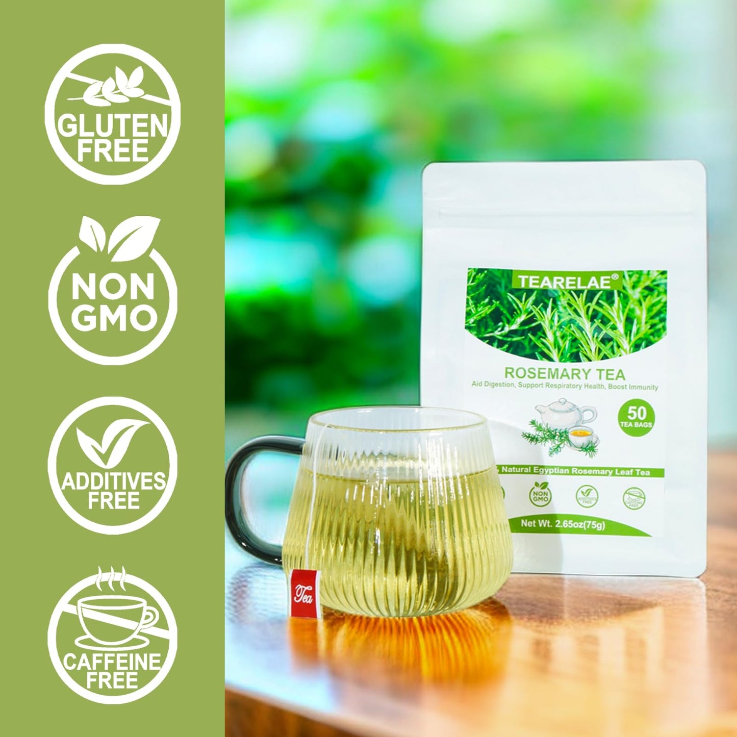 TEARELAE Blooming Tea Flowers - 12pcs Individually Sealed Flowering Tea Balls - Hand-Tied Natural Green Tea Leaves & Edible Flowers - Gifts For Tea Lovers