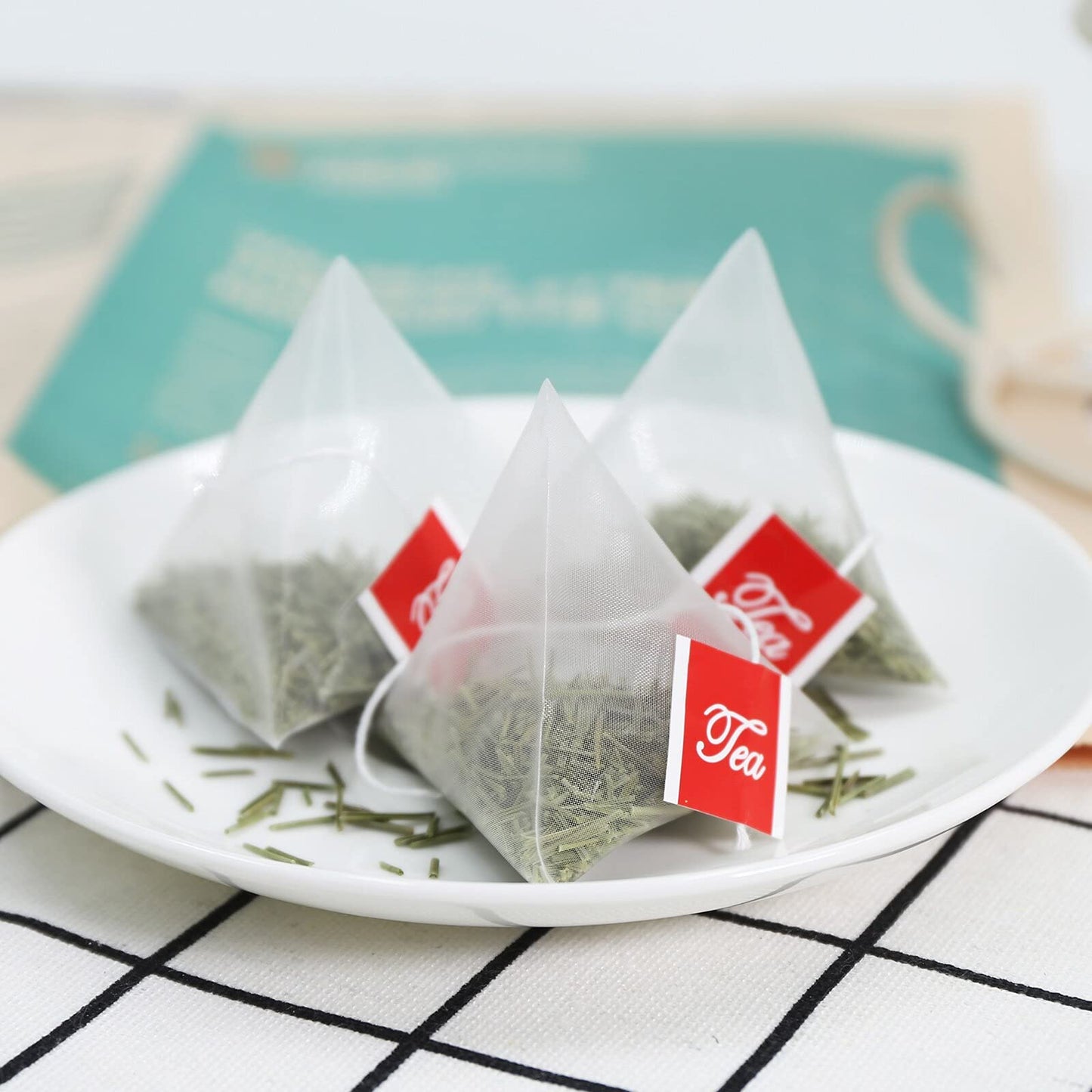 TEARELAE Blooming Tea Flowers - 12pcs Individually Sealed Flowering Tea Balls - Hand-Tied Natural Green Tea Leaves & Edible Flowers - Gifts For Tea Lovers