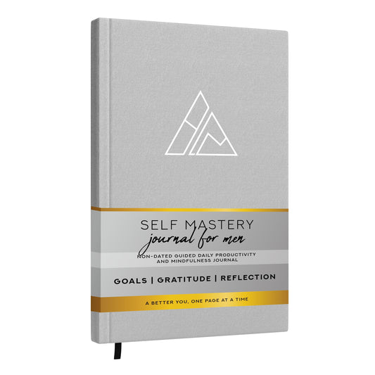 Self-Mastery Journal for Men - Gratitude Journal – 5 Minute Journal - Reflection Manifestation Journal for Mindfulness – Self Care Journal – Goal/Guided Gratitude Journal for Women & Men