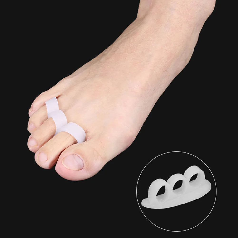 1 Pair Silicone Bone Toe Separator Feet Care Thumb Orthotics Foot Care Tools