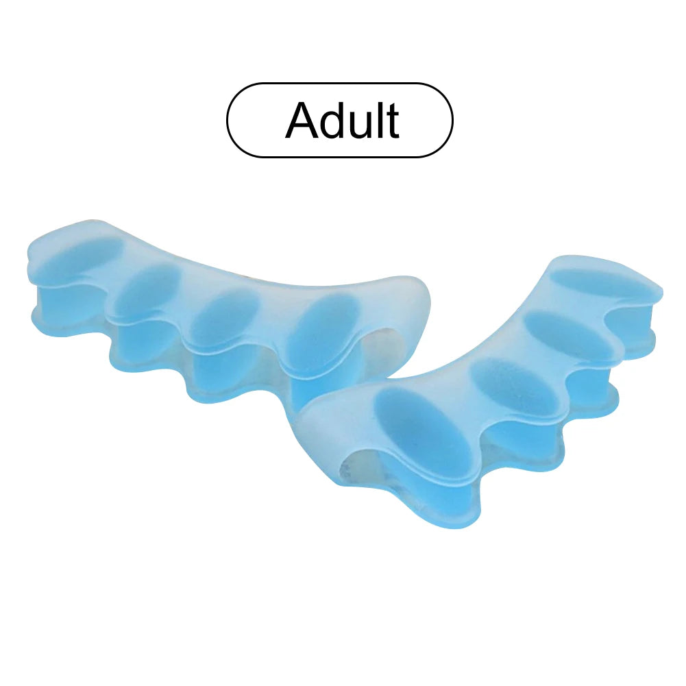 1 Pair Silicone Bone Toe Separator Feet Care Thumb Orthotics Foot Care Tools