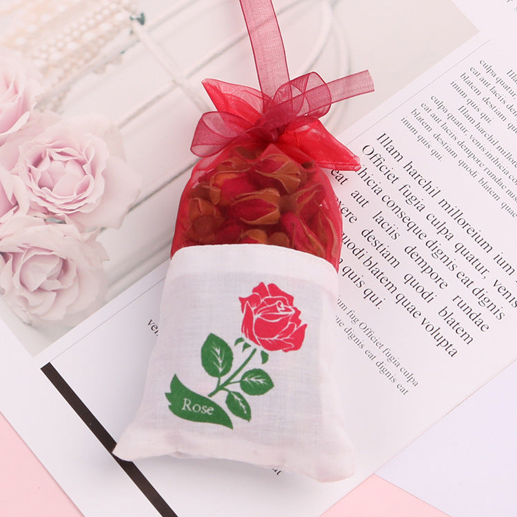 Lavender Rose Bag Car Wardrobe Sachet